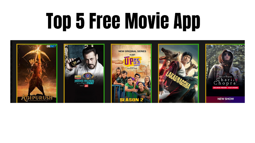 Top 5 Best Free Movie App